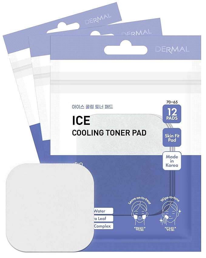 Cooling Toner Pad -Travel Kit 12 Pads