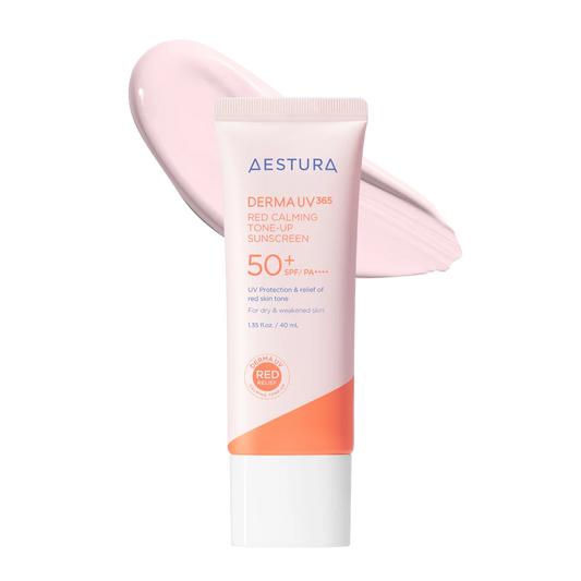 Derma UV365 Red Calming Tone-up Sunscreen 40ml AESTURA