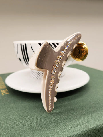 Diora Swarovski Crystals Hair Clip  9.5cm  - 3 colors WEshine