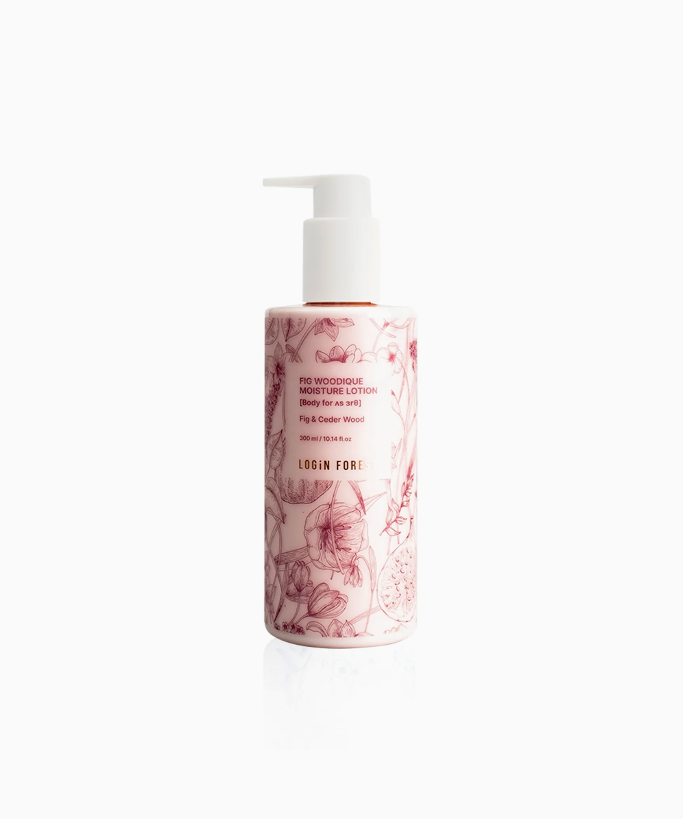 Fig Woodique Moisture Lotion Body For Us Earth 300m LOGiN FOREST