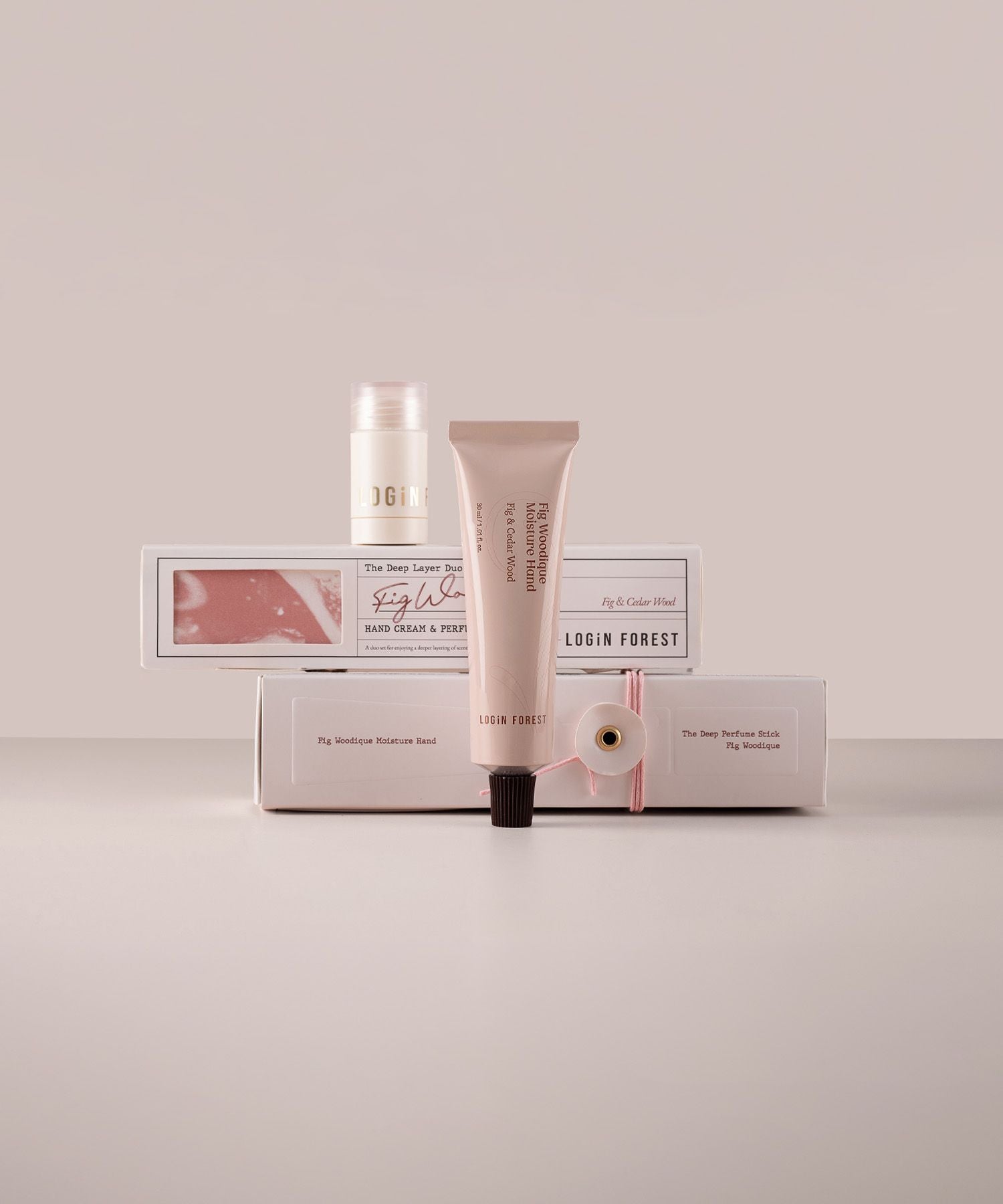 Fig Woody Hand Cream + Perfume LOGiN FOREST