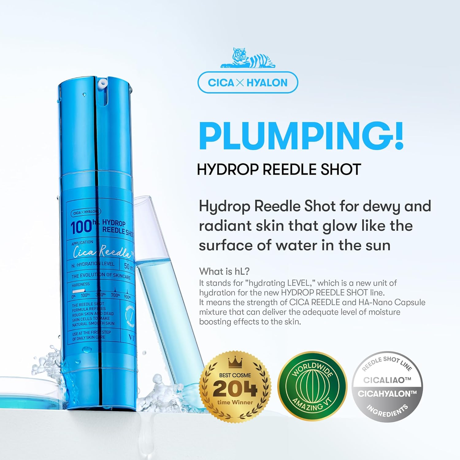 Hydrop Reedle Shot 100 50ml VT Cosmetics