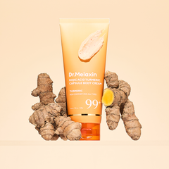 Kojic Acid Turmeric Capsule Body Cream 200g Dr.Melaxin