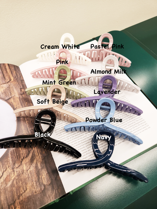 Loop Hair Clip 13cm - 10 colors