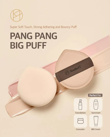 Makeup Foundation and Powder Puff STUDIO 17