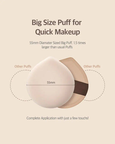 Makeup Foundation and Powder Puff STUDIO 17