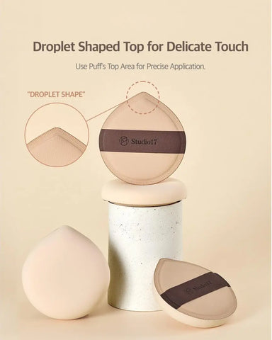 Makeup Foundation and Powder Puff STUDIO 17