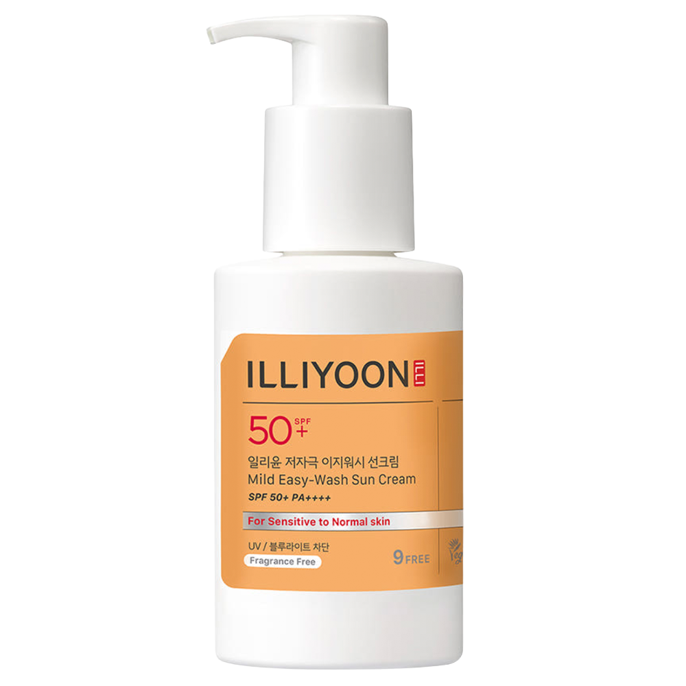 Mild Easy Wash Sun Cream 150ml ILLIYOON