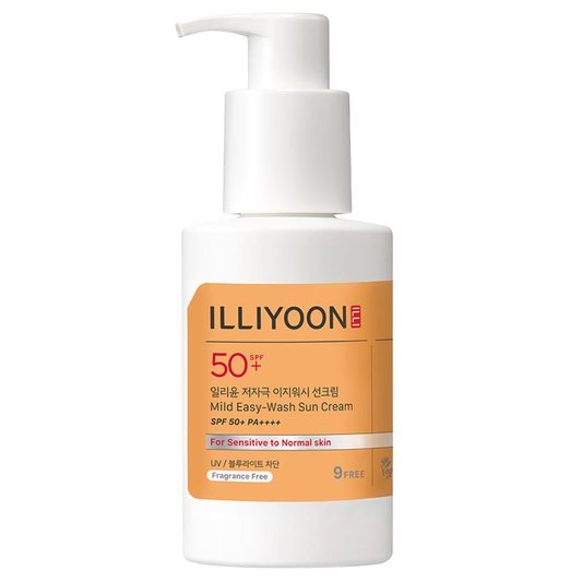 Mild Easy Wash Sun Cream 150ml ILLIYOON