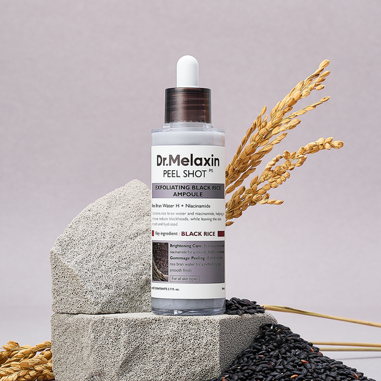 Peel Shot Exfol Black Rice Ampoule 80ml Dr.Melaxin