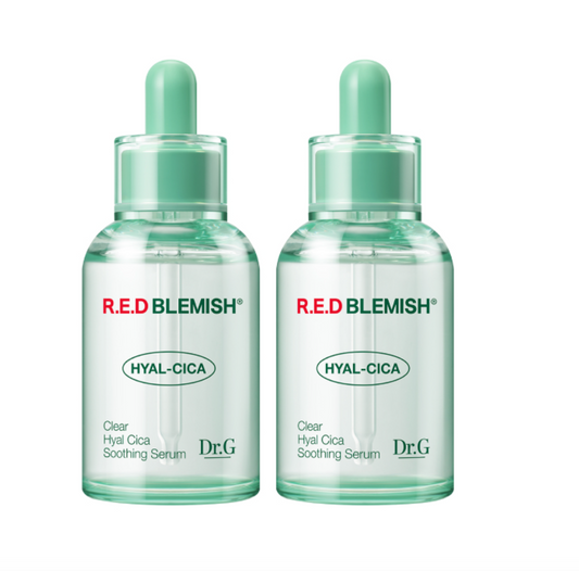 R.E.D Blemish Clear Hyal Cica Soothing Serum Duo Set (2 x 50ml) Dr.G