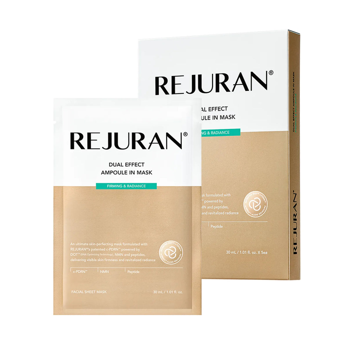 Dual Effect Ampoule in Mask Firming & Radiance 5p REJURAN