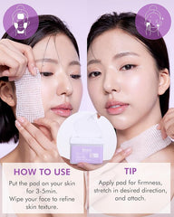 RETINOL PEPTIDE LIFTING PAD 120stk