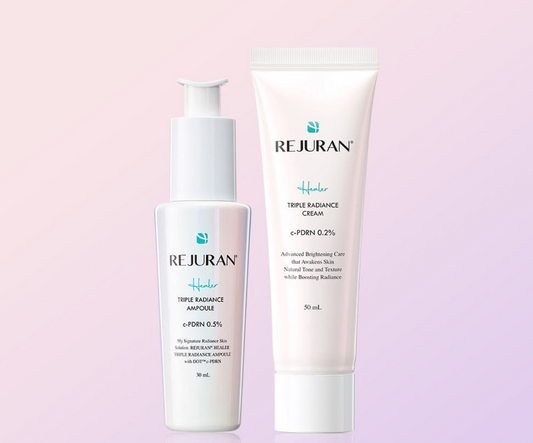 Triple Radiance Duo Set: Ampoule 30ml + Cream 50ml REJURAN