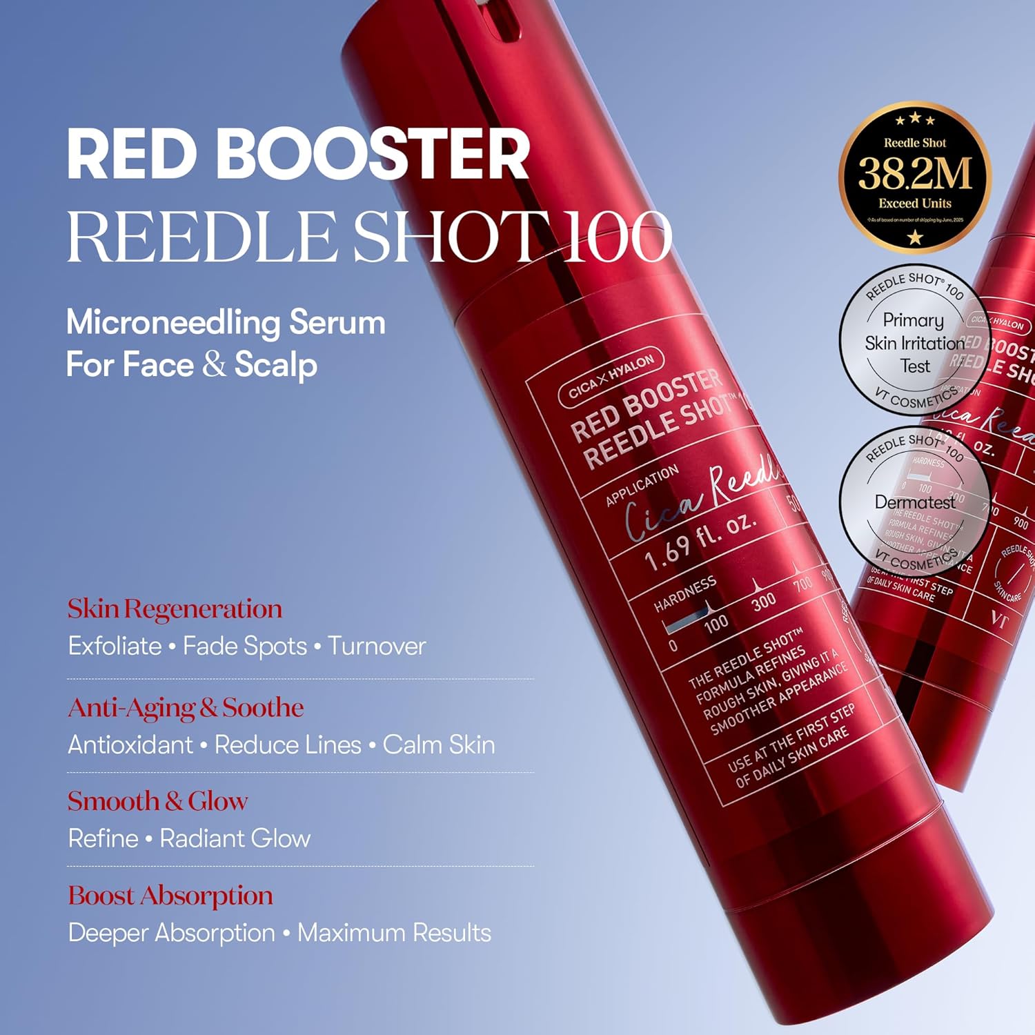 Red Booster Reedle Shot 100  50ml VT Cosmetics