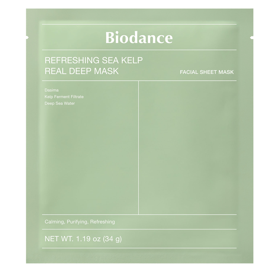 Refreshing Sea Kelp Real Deep Mask 1pcs BIODANCE