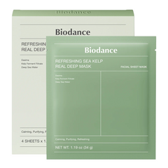 Refreshing Sea Kelp Real Deep Mask 4pcs BIODANCE