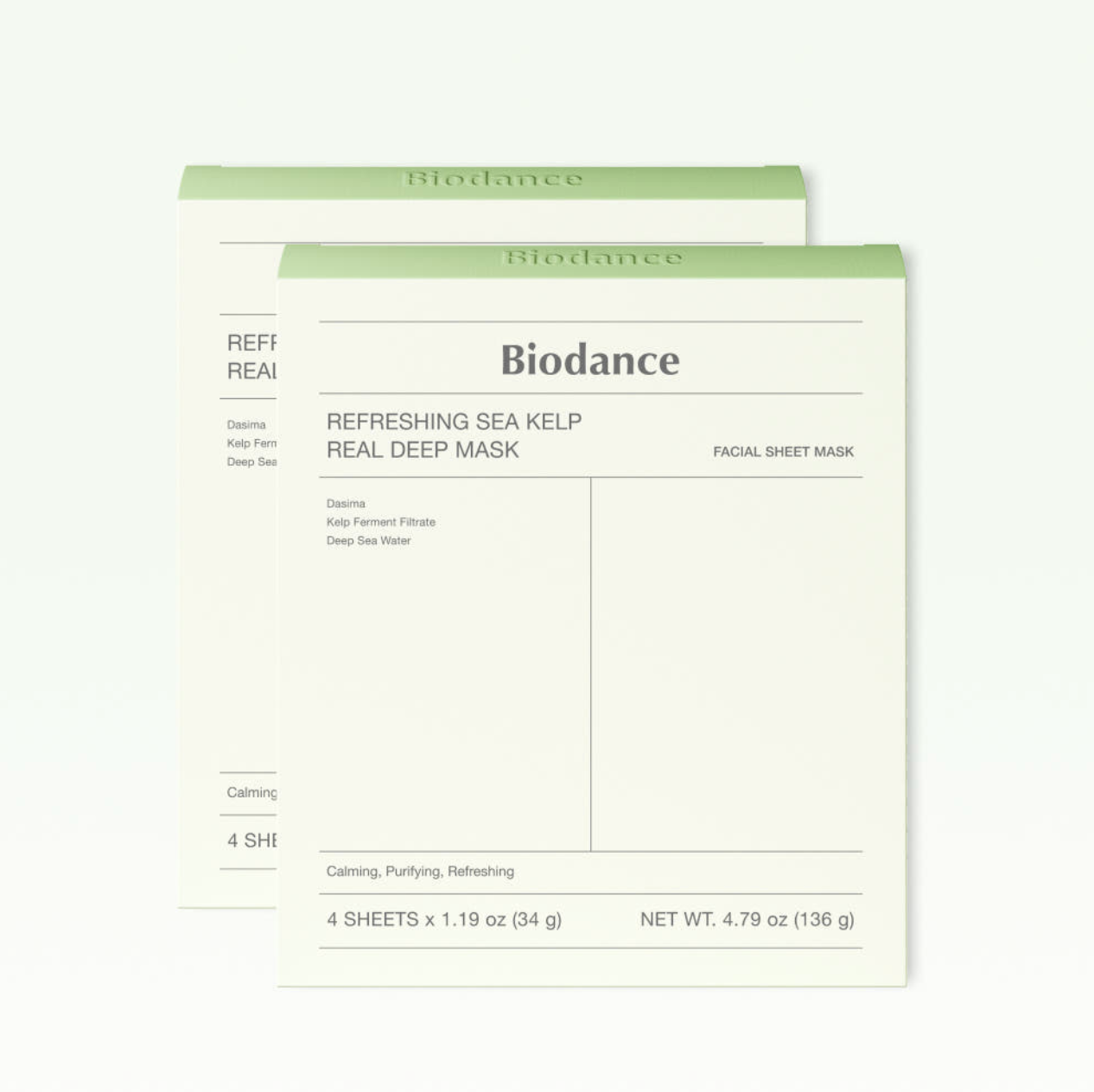 Refreshing Sea Kelp Real Deep Mask 8pcs BIODANCE
