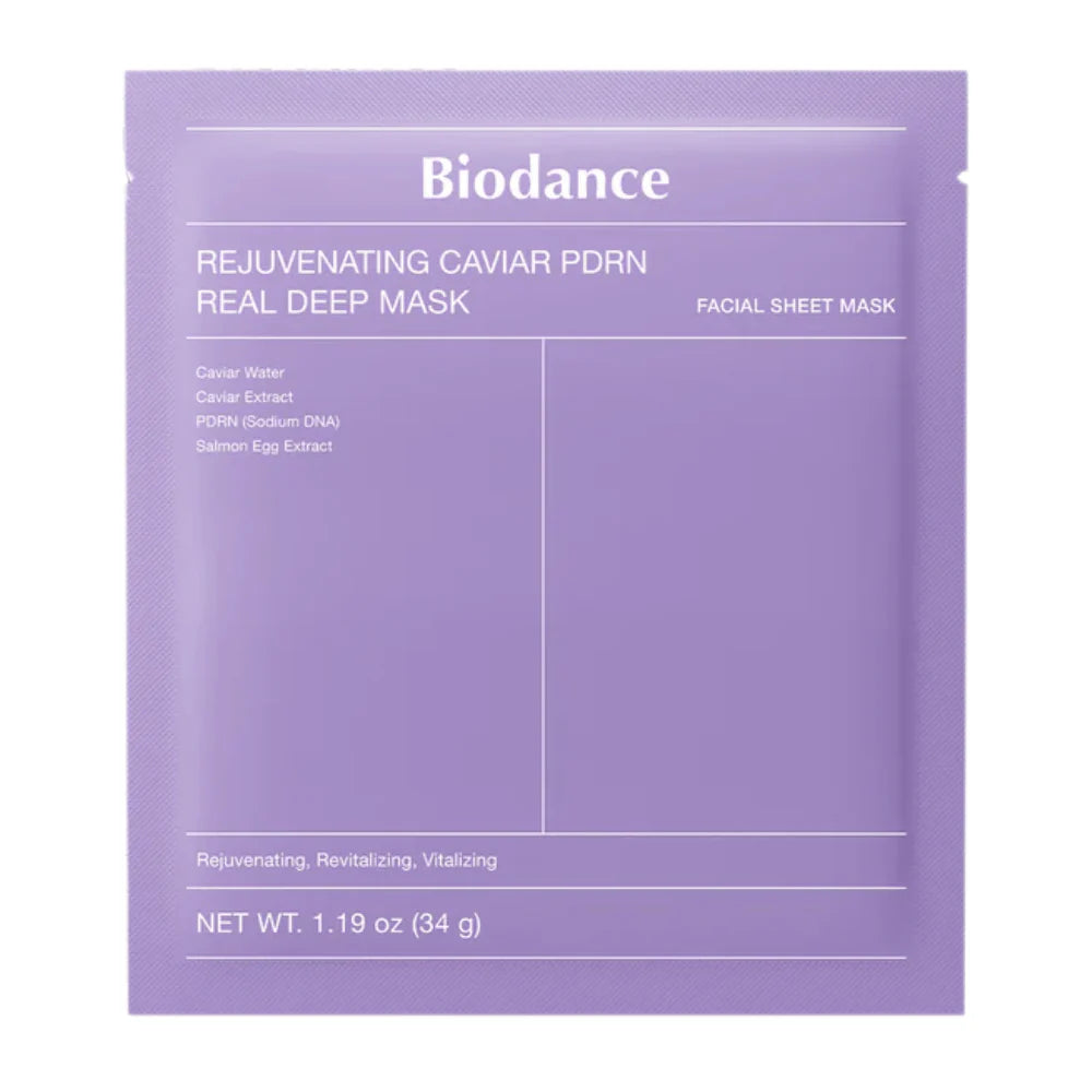 Rejuvenating Caviar PDRN Real Deep Mask 1pcs BIODANCE