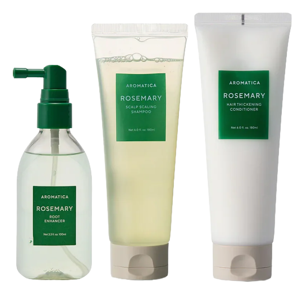 Rosemary Hair Care 3-Step Set AROMATICA