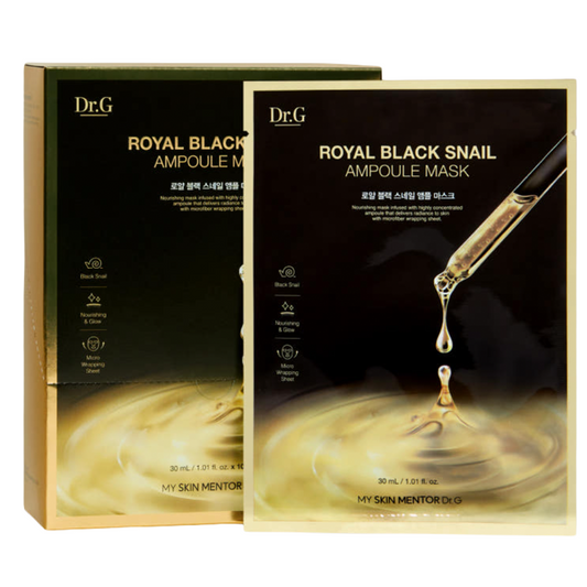 Royal Black Snail Ampoule Mask 10p Dr.G