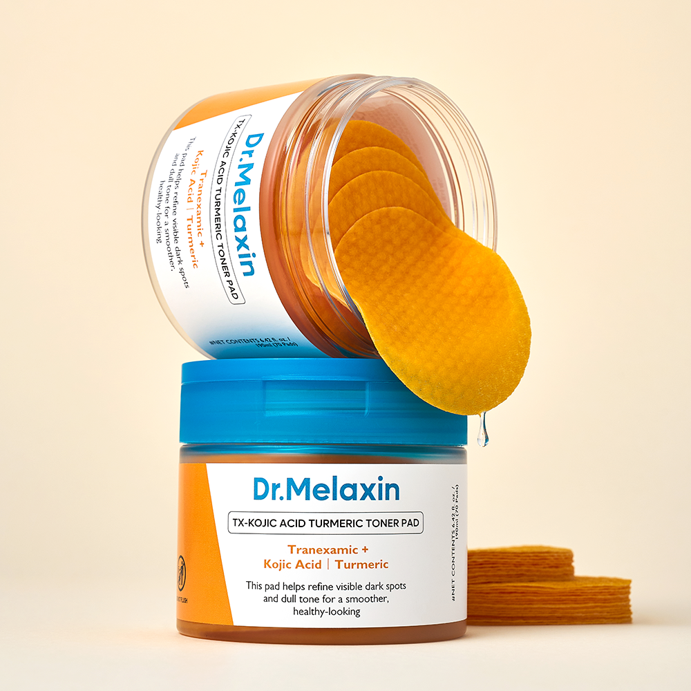 TX Kojic Acid Turmeric Toner Pads 70p Dr.Melaxin