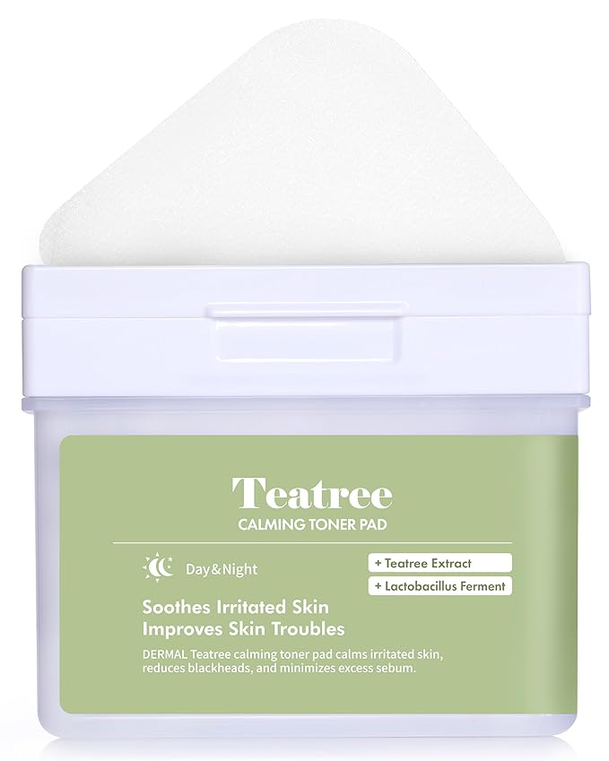 Teatree Calming Toner Pad 120stk