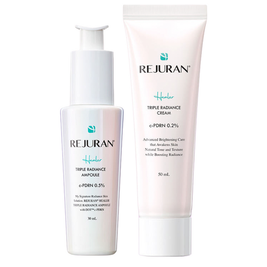 Triple Radiance Duo Set: Ampoule 30ml + Cream 50ml REJURAN