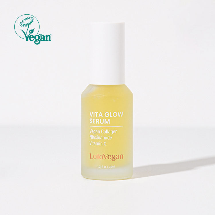 Vita glow vegan collagen Serum koreansk hudpleie