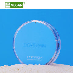 Easy Fixer Vegan Powder Compact Facial Transparent Colorless Powder 9.5g