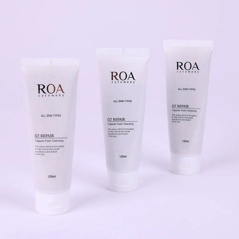 Bamboo Charcoal Capsule Foam Cleanser 120ml ROA
